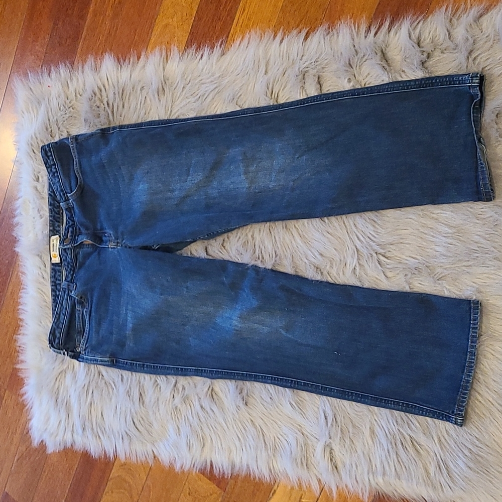 Carhartt womens original fit straight leg jeans size 16 short